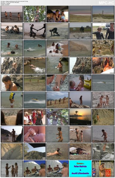 Naked adventures by the Azov sea (part 3) (family nudism, family naturism, young naturism, naked boys, naked girls)