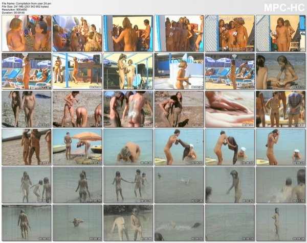 Compilation from user 24 (family nudism, family naturism, young naturism, naked boys, naked girls)