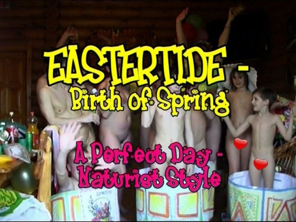 Eastertide - birth of spring. A perfect day naturist style