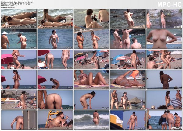 Nude Euro Beaches 22 HD