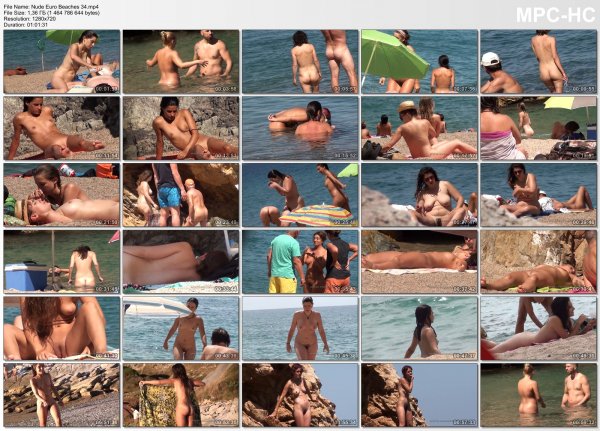 Nude Euro Beaches 34 HD