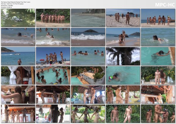 Brazil Naturist Festival Tour Part 1