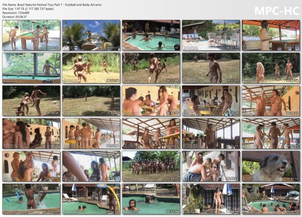 Brazil Naturist Festival Tour Part 7