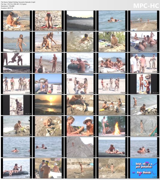 Naked Holiday Souvenirs Episode Nudism And Naturism Video And Photo