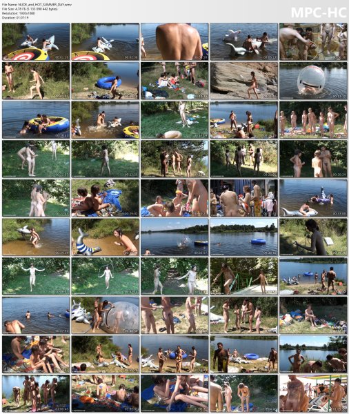 Nude and hot Summer Day