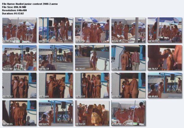 Nudist junior contest 2008-2